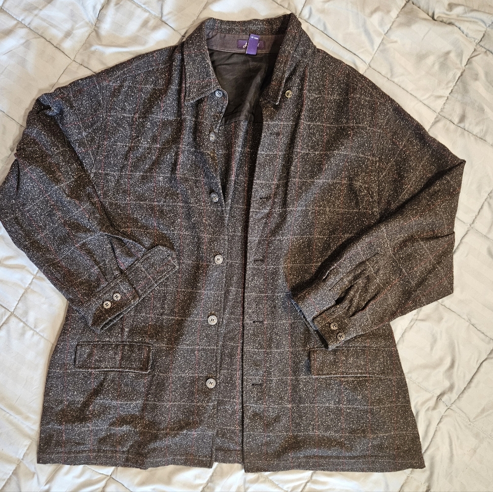 J.Ashford lightweight wool blend jacket